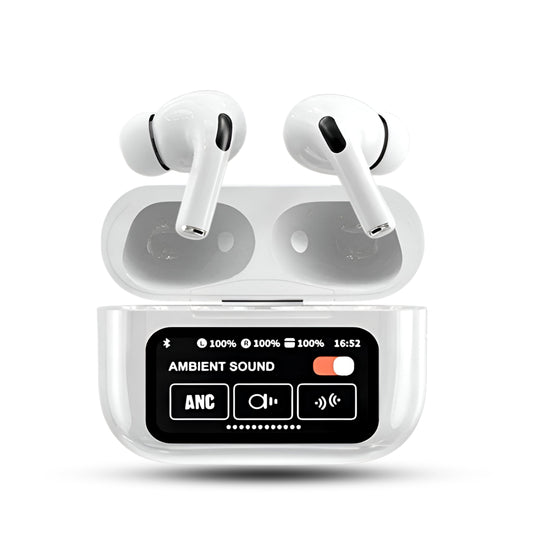 A9 Pro _ Touch Screen + ANC (Active Noise Cancellation) + ENC (Environmental Noise Cancellation) ESHARAB