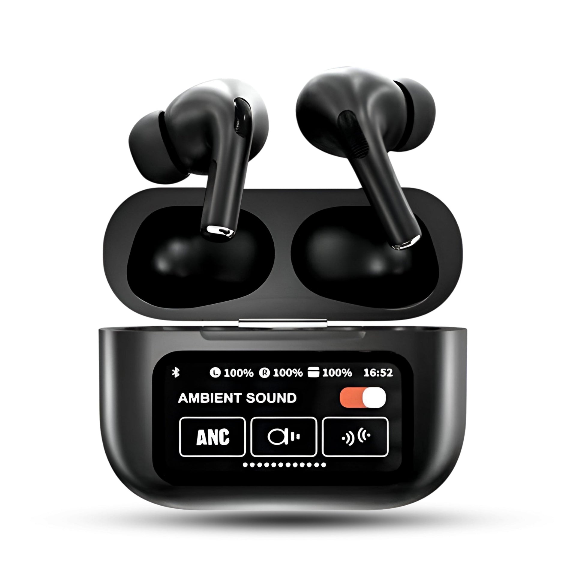 A9 Pro _ Touch Screen + ANC (Active Noise Cancellation) + ENC (Environmental Noise Cancellation) ESHARAB