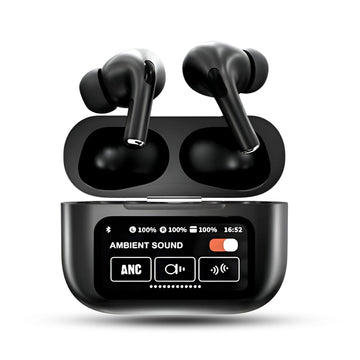 A9 Pro _ Touch Screen + ANC (Active Noise Cancellation) + ENC (Environmental Noise Cancellation) ESHARAB