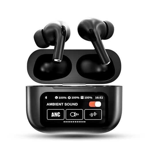 A9 Pro _ Touch Screen + ANC (Active Noise Cancellation) + ENC (Environmental Noise Cancellation) ESHARAB