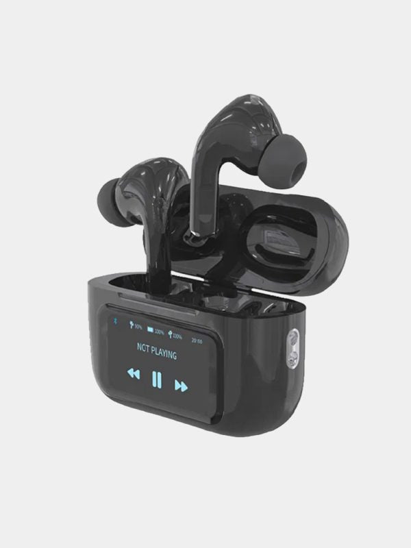 A9 Pro _ Touch Screen + ANC (Active Noise Cancellation) + ENC (Environmental Noise Cancellation) ESHARAB