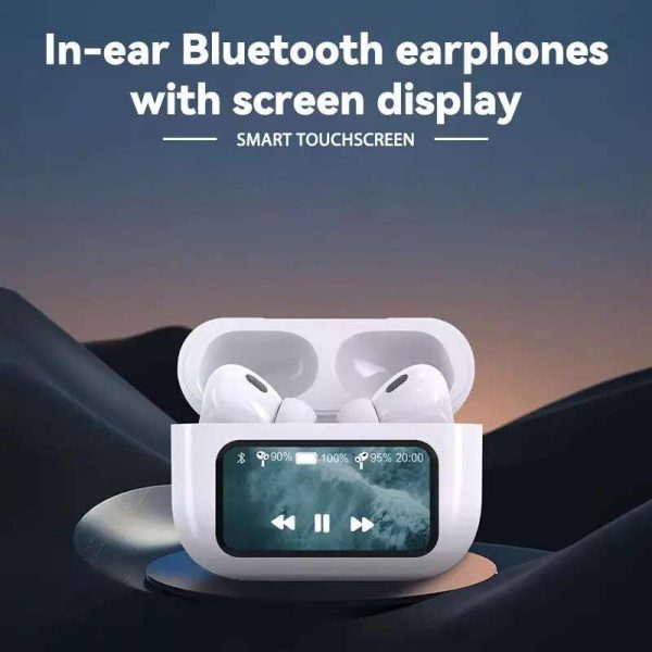 A9 Pro _ Touch Screen + ANC (Active Noise Cancellation) + ENC (Environmental Noise Cancellation) ESHARAB
