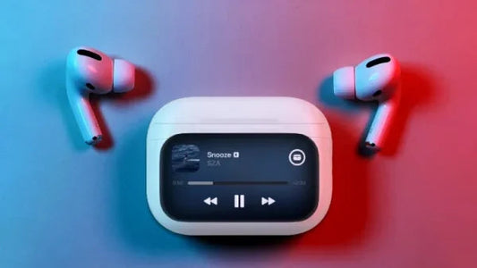 Airpods Lcd A9 With Digital Display – Anc And Transparency- Touch Volume Control – Digital Screen – Smooth Display – Games (color White) ESHARAB