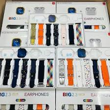 Ultra Watch i20 + Airpods Pro + 7 Straps + Jelly Case ESHARAB