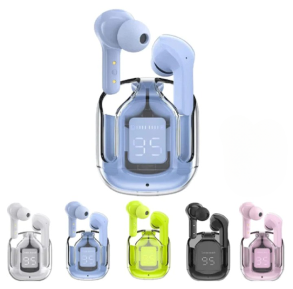 Earbuds Air + Crystal Case | Earbuds with Bluetooth 5.3 ( Without Pouch ) ESHARAB