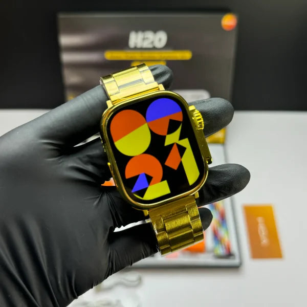 Long Battery H20 Ultra Smartwatch 10 In 1 + Free Airpods ESHARAB
