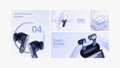 Maxon-B302 Earbuds + Touch Sensors + ENC ( Enviormental Noise Cancellation ) ESHARAB